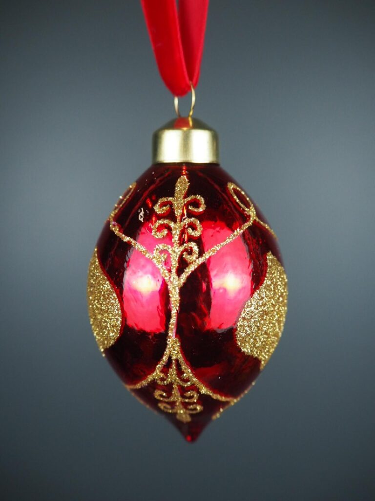 Glass ball red - Image 2