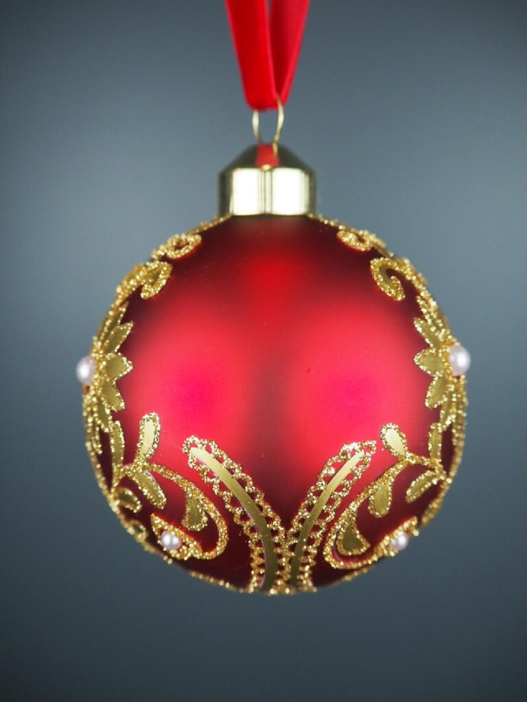 Glass ball red - Image 2