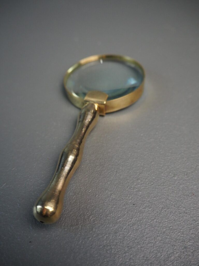 2" Brass Magnifier - Image 2