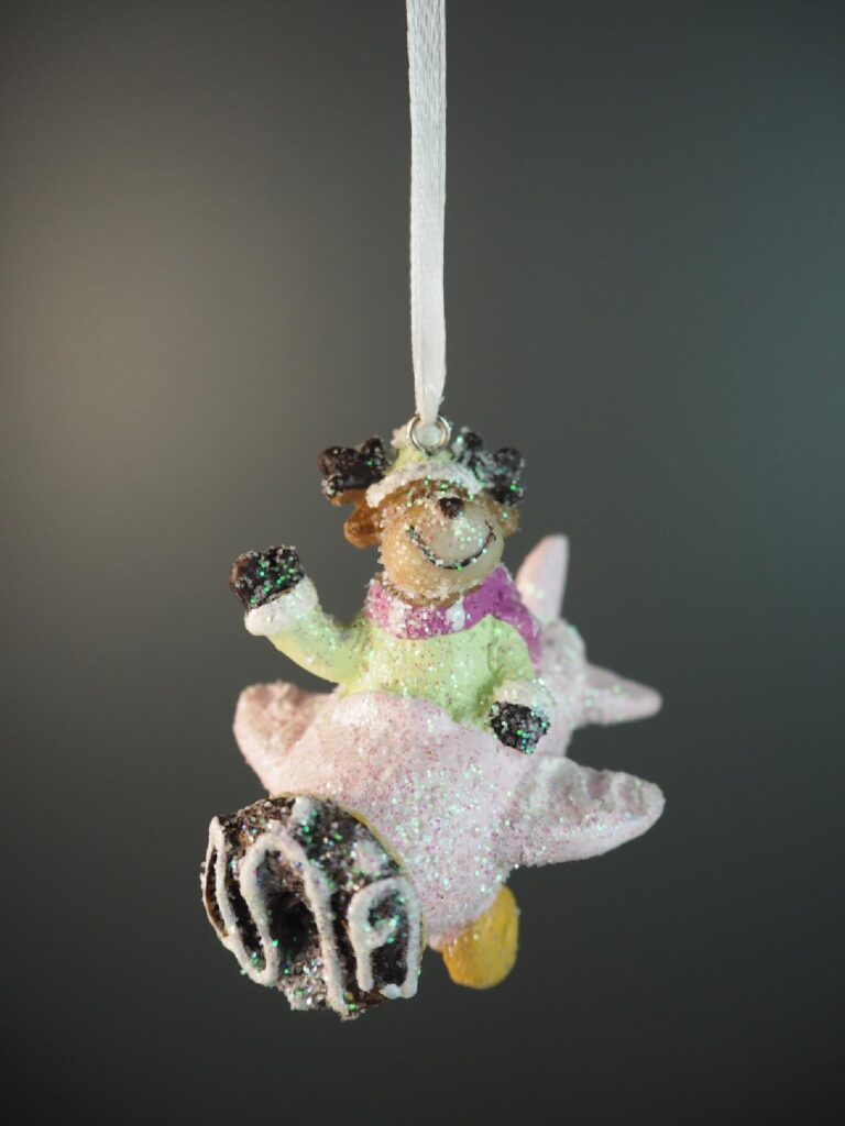 Santa,snowmen,deer riding the plant - Image 3