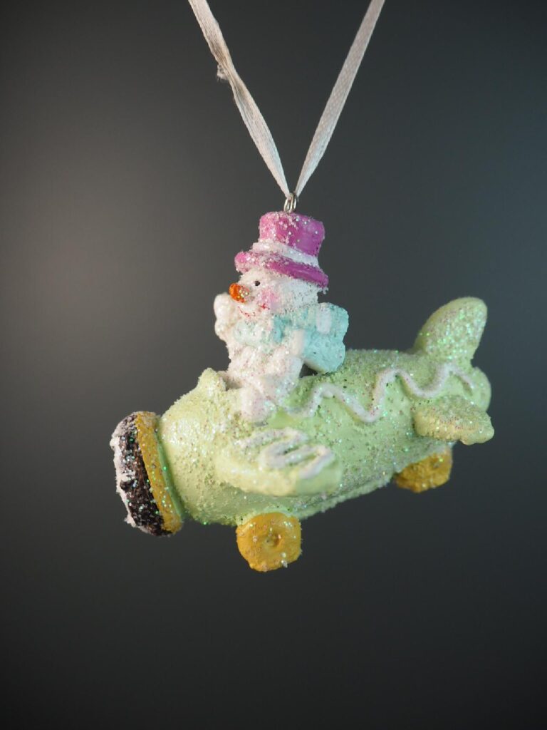 Santa,snowmen,deer riding the plant - Image 5