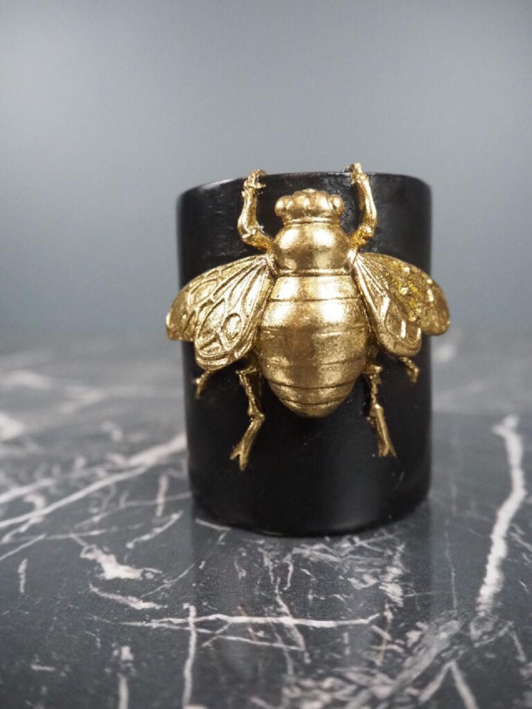 Candle holder w insect - Image 3
