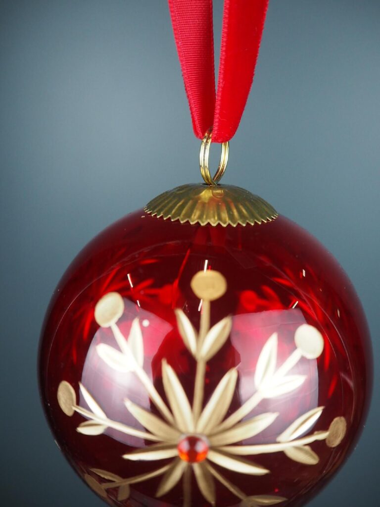 Glass ball red - Image 2