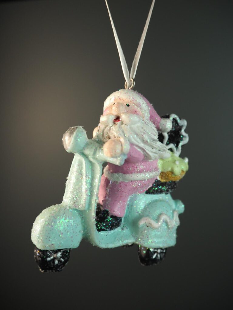 Santa,snowmen,deer riding the bike - Image 3