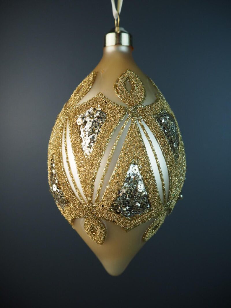 Finial 15 cm gold