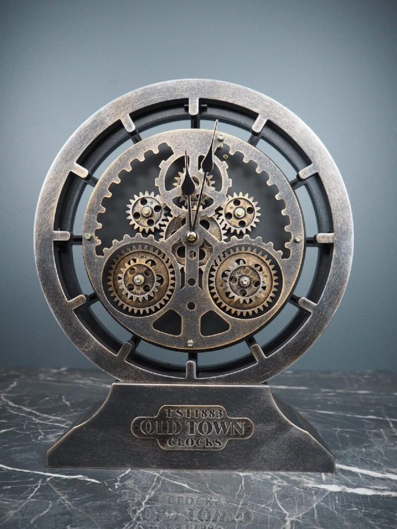 Gears moving clock
