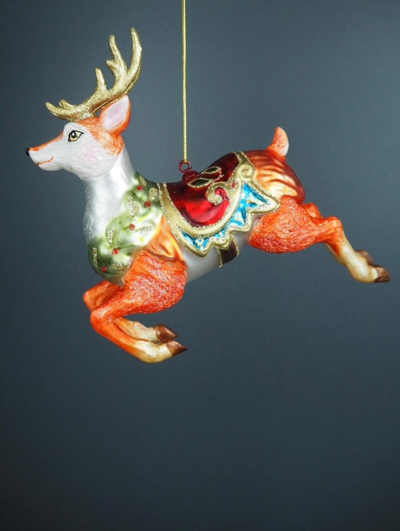 Reindeer glass