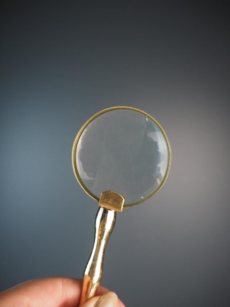 2" Brass Magnifier