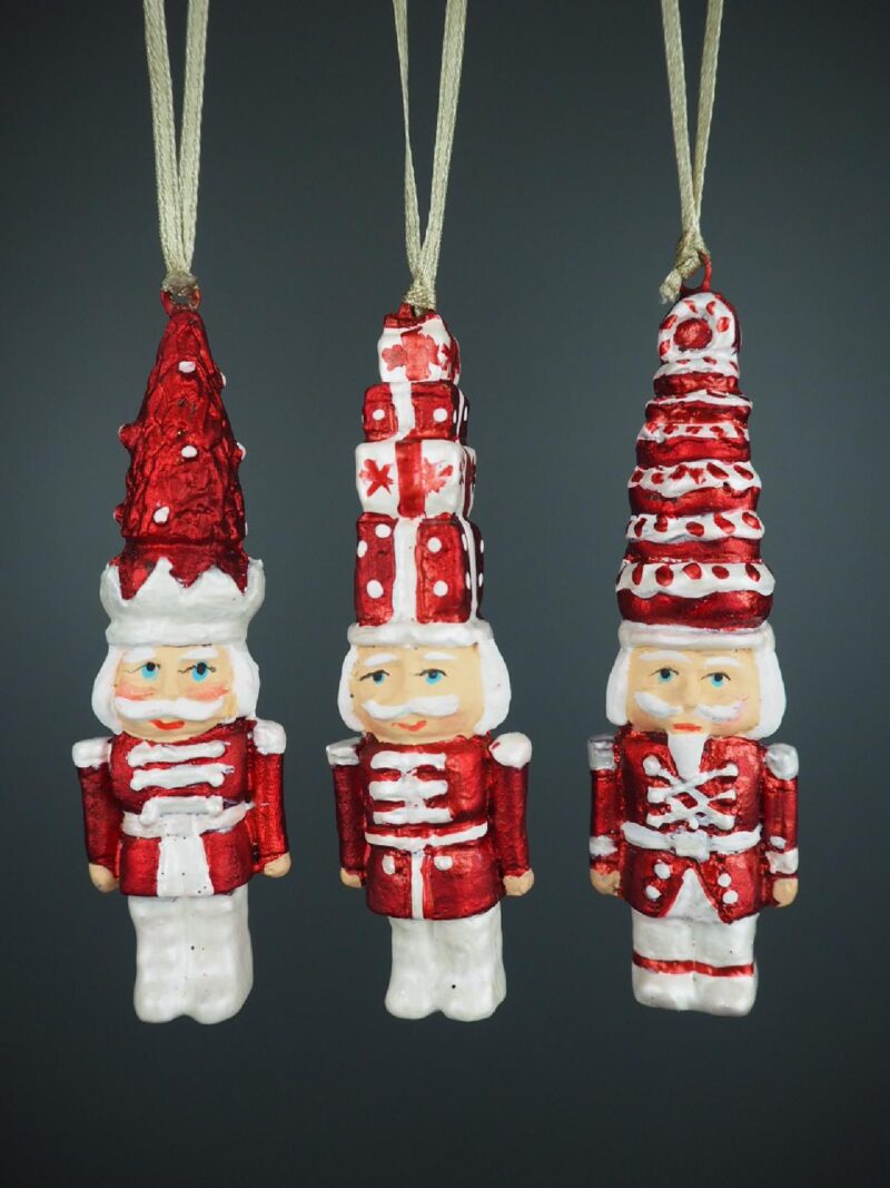Christmas toy nutcracker 3 ass
