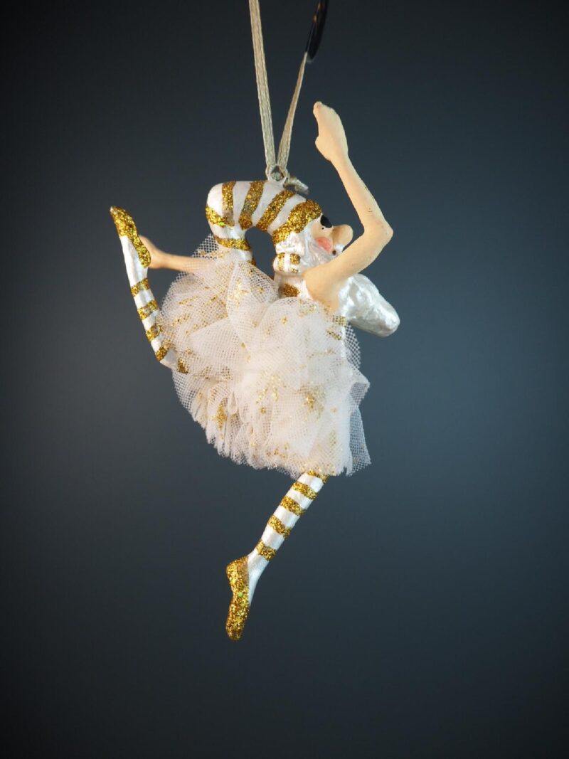 Santa in PWgold fabskirt