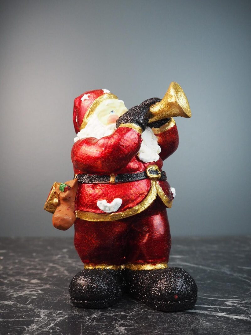 Santa Trumpeter red/gold