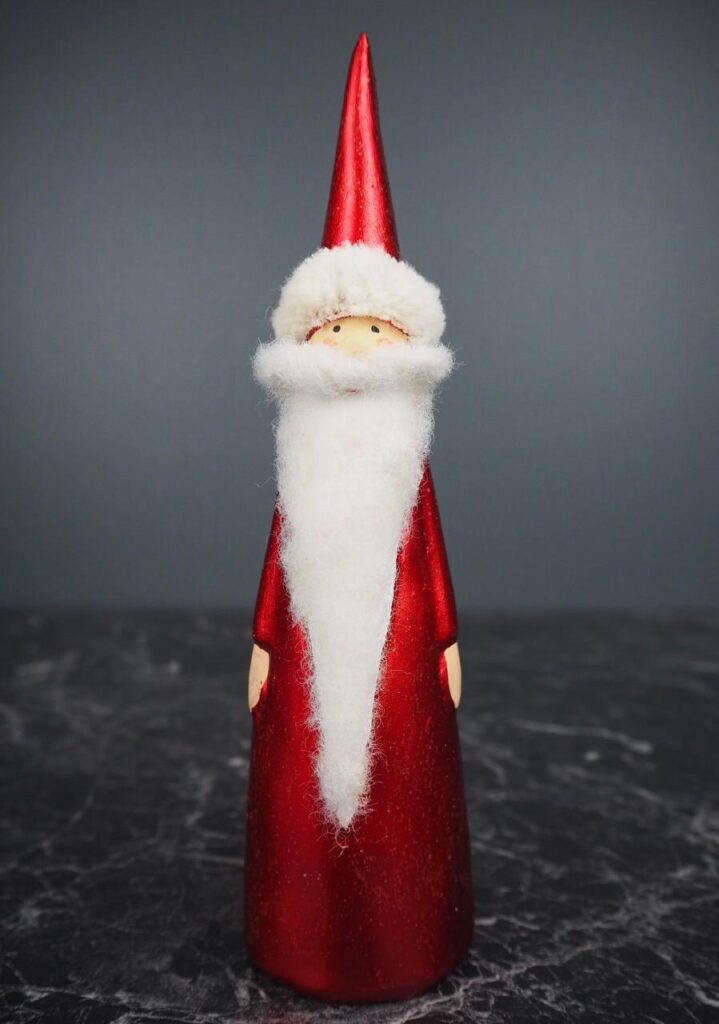 Long beard Santa Red Hat w/ fur big