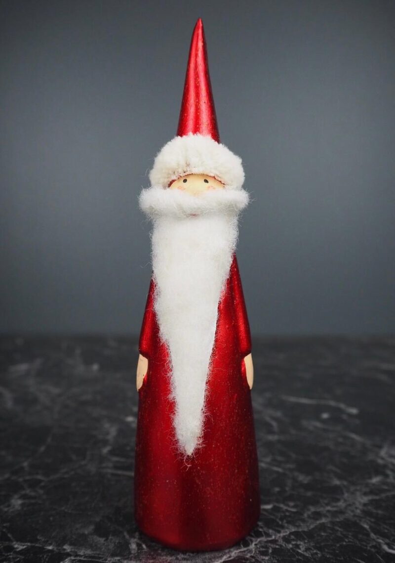 Long beard Santa Red Hat w/ fur big