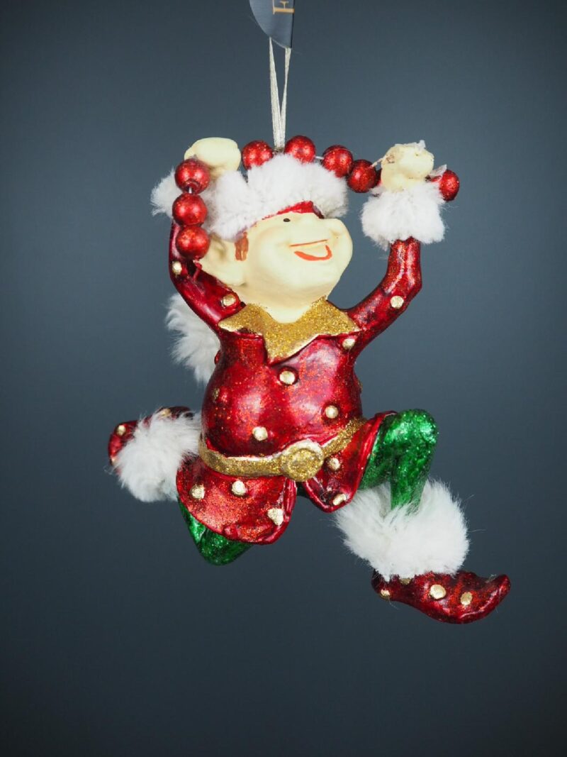 Playing elf red/white w/ fur