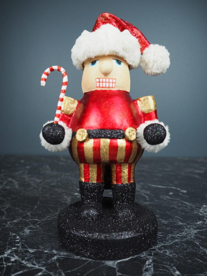Chubby nutcracker red w/ fur