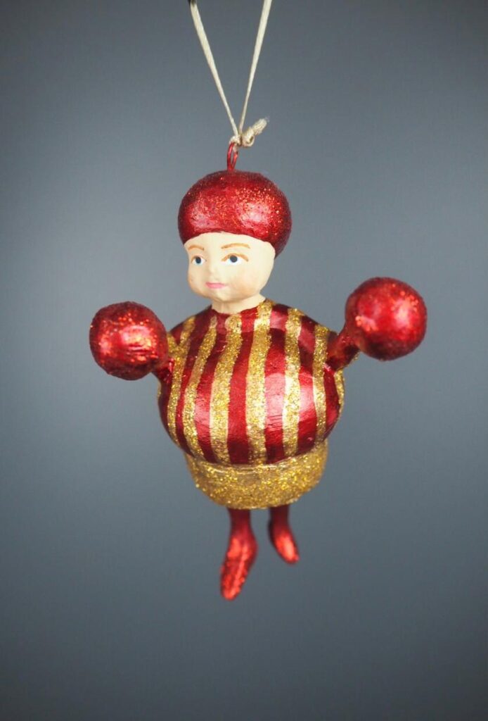 Chubby Juggler in red/gold