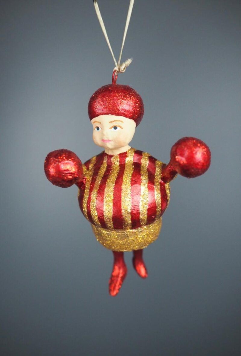 Chubby Juggler in red/gold