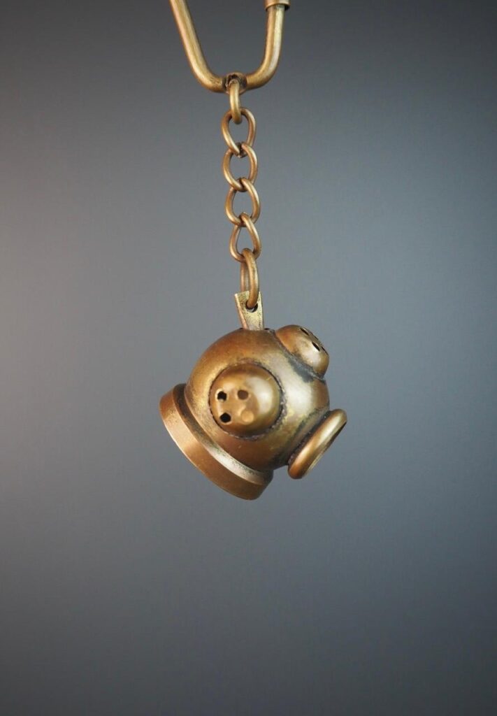Keychain helmet