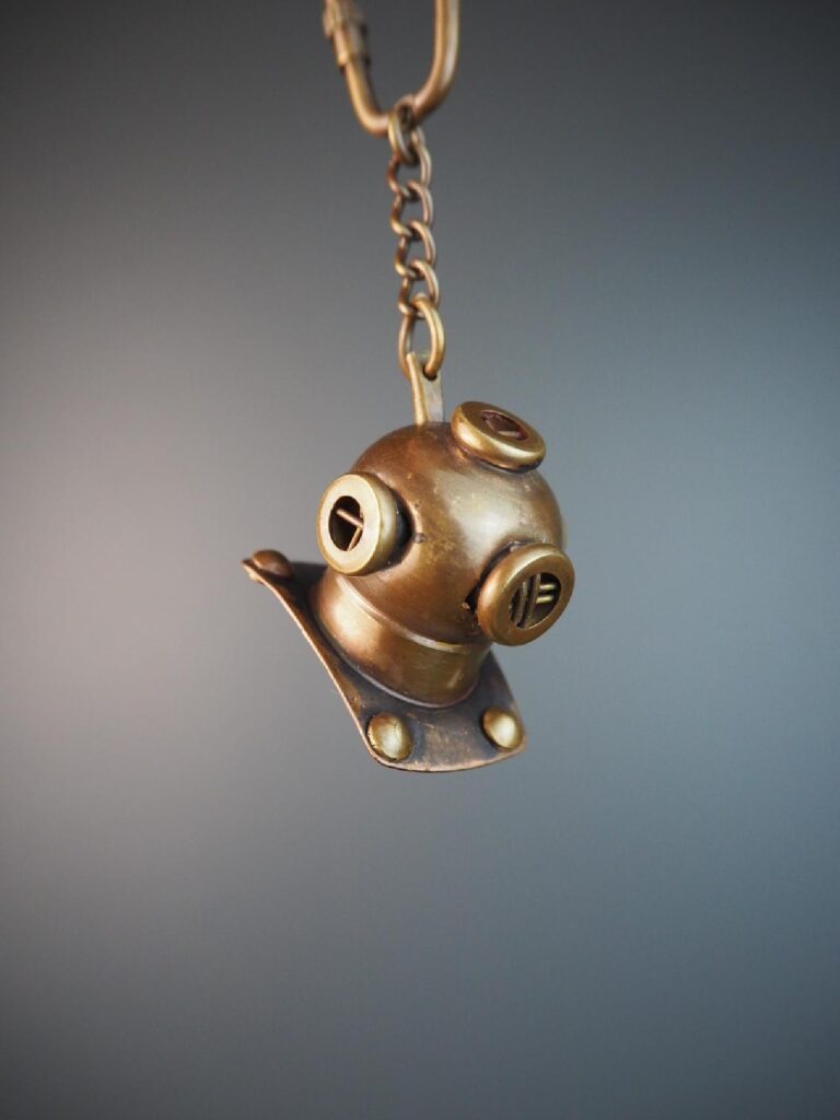 Keychain helmet