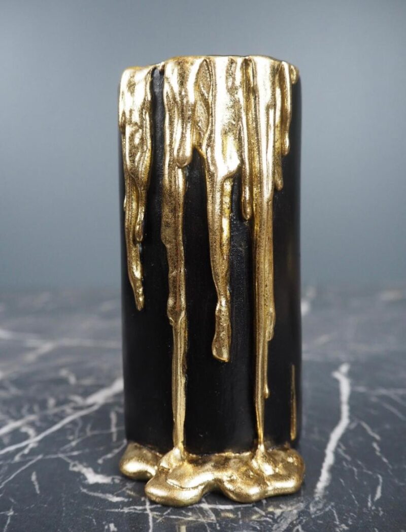 Candle holder w insect