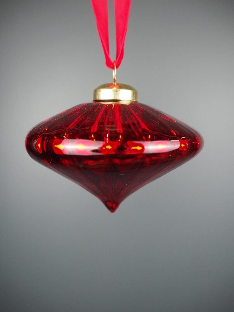 Glass ball red