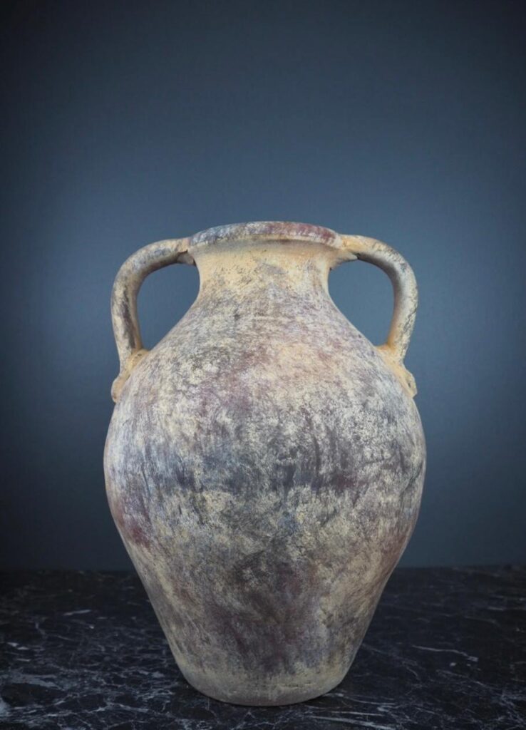 Terracotta Jag vase