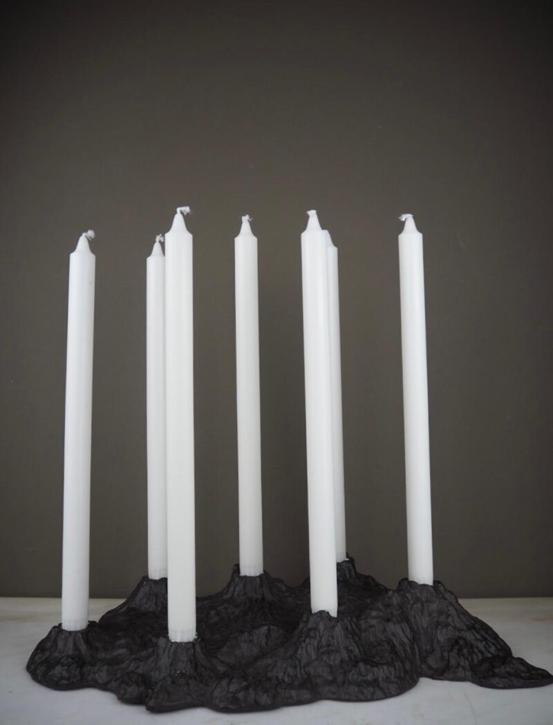 Melter candle holder