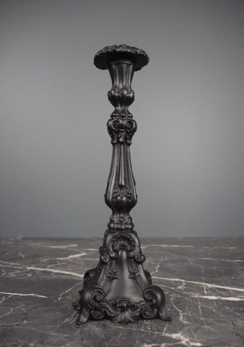 Candle holder black L