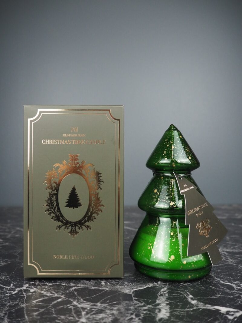 Tree glass candle nobel pine