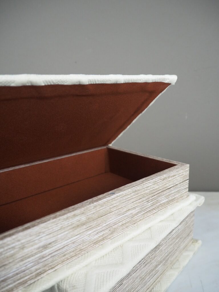 Seklet book box cream  S/2 - Image 4