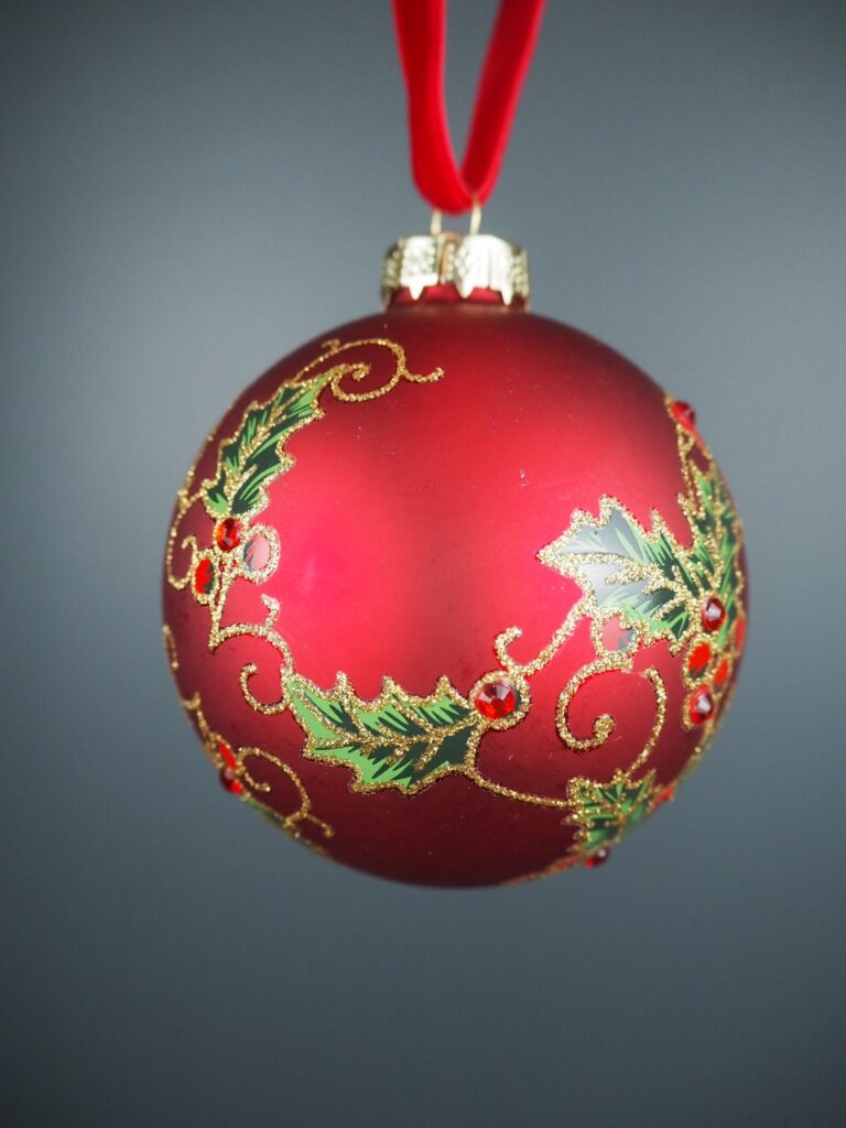 Glass ball red - Image 2