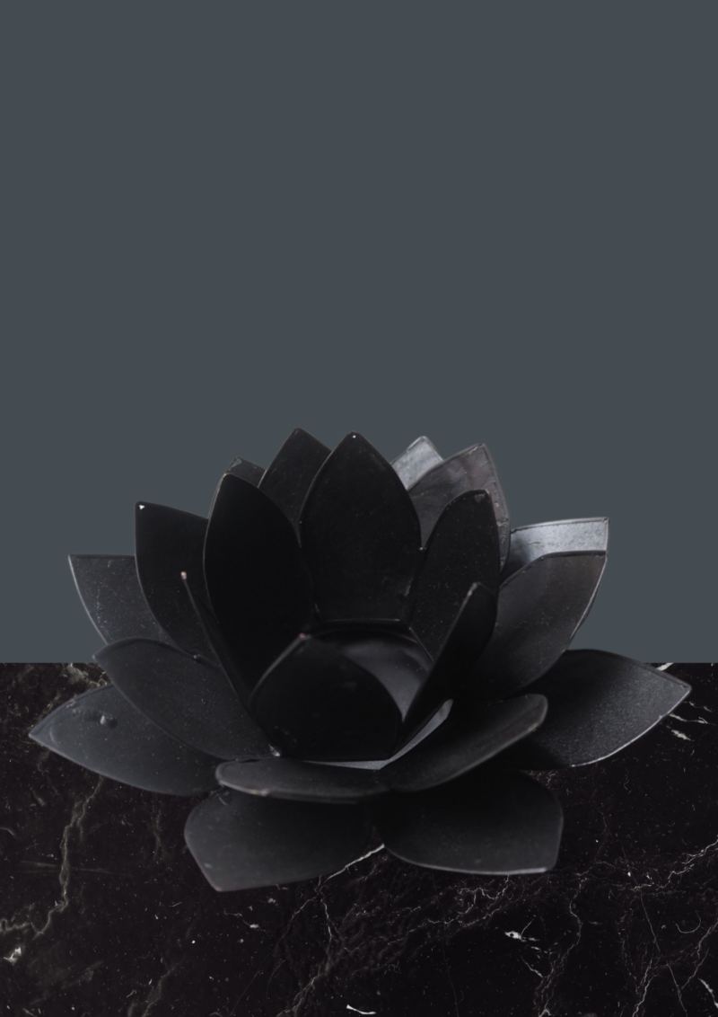 Matte black black plated S