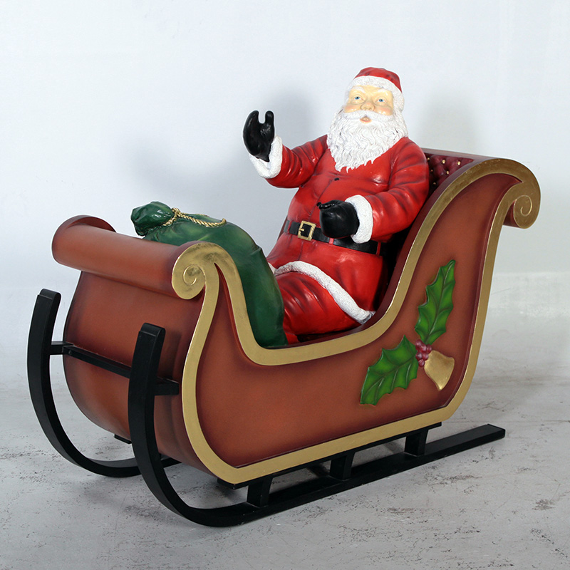 Santa on Sleigh