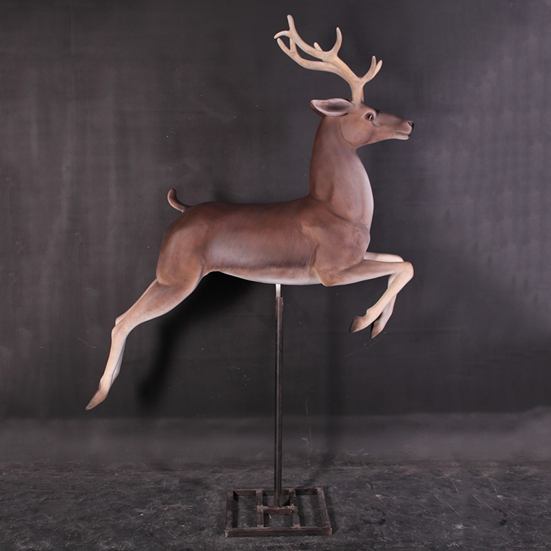Reindeer on Base Painted
