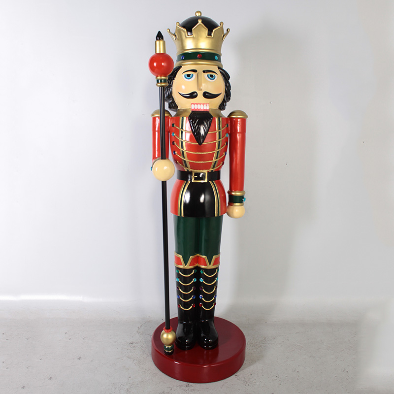 Nutcracker King 6.5ft w/ Sceptre