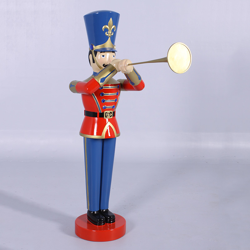 Toy Soldier with Trumpet 4ft.