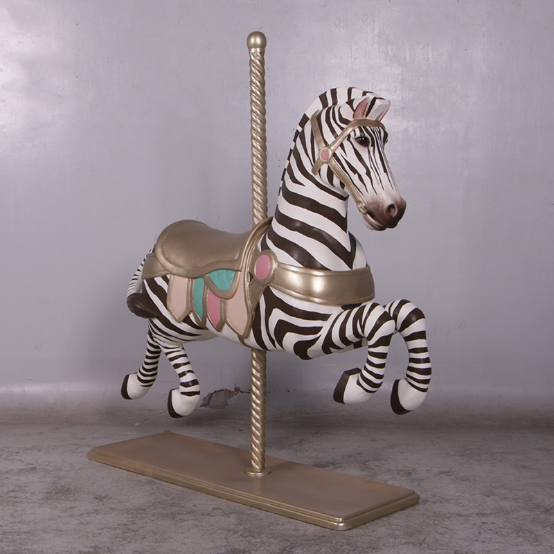 Christmas Carousel Zebra