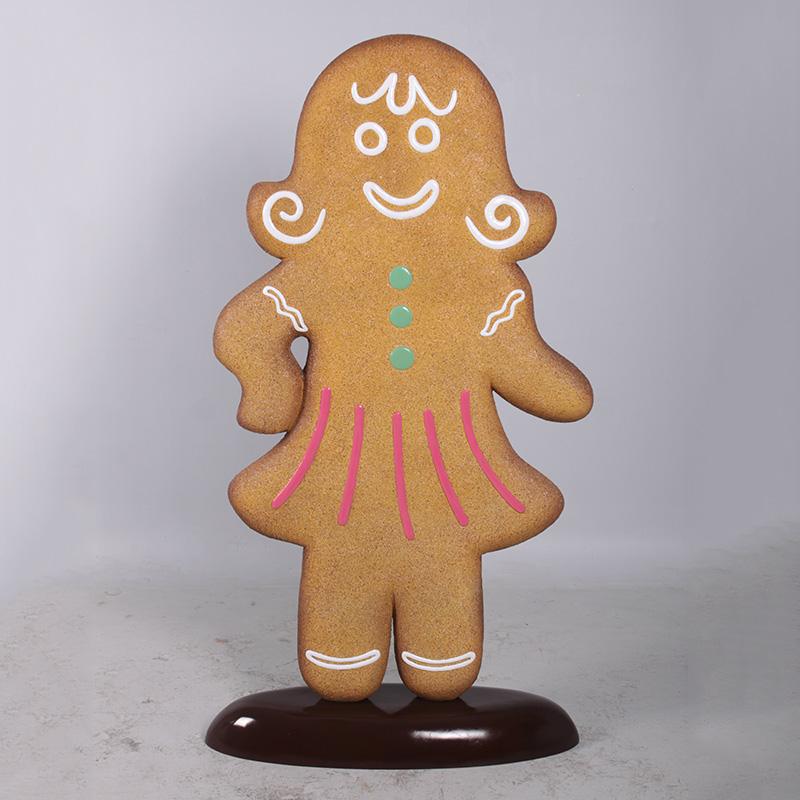 Gingerbread Woman 68” H