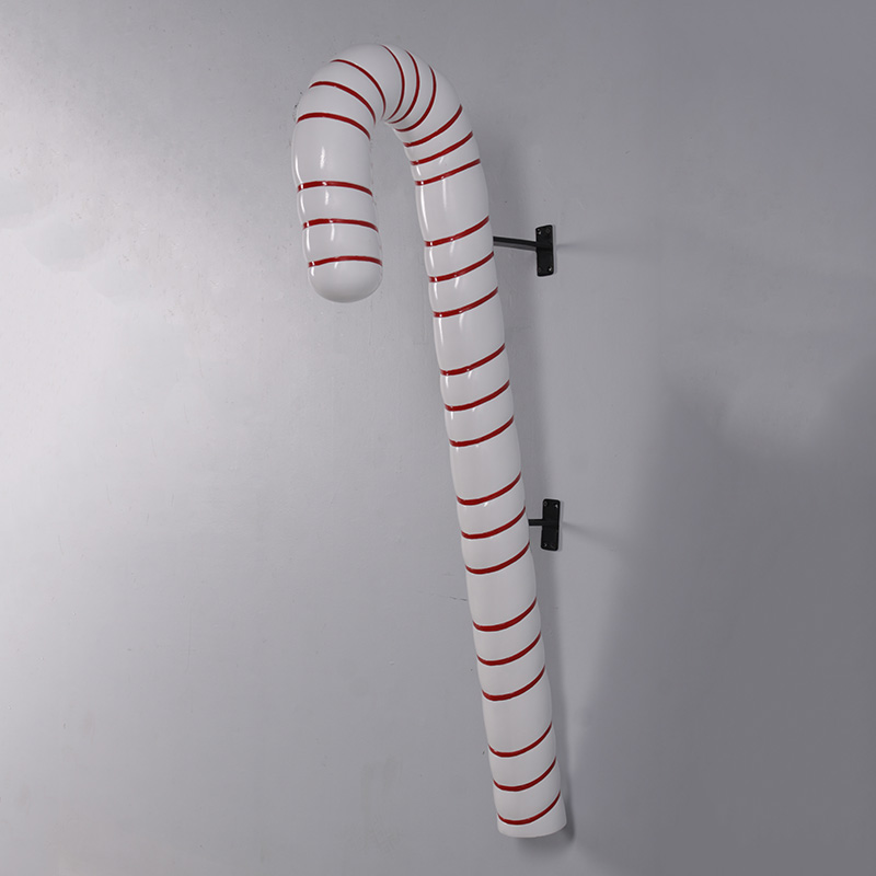 Candy Cane 4ft. – Hanging WhitewithRedStripe