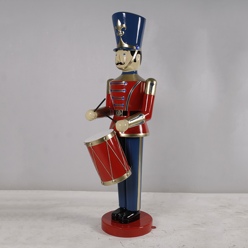 Toy Soldier with Drum 6ft.