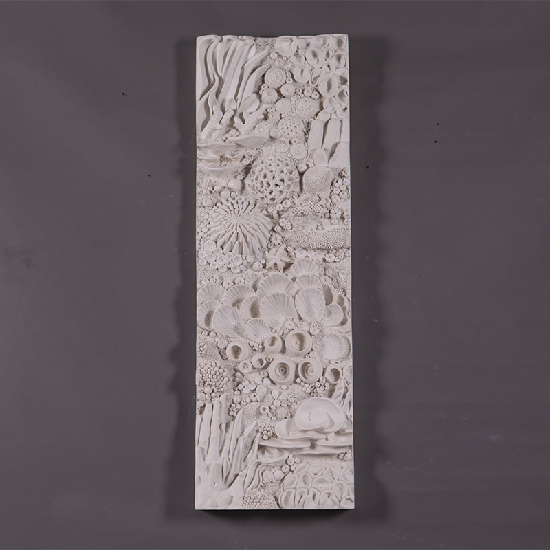 Coral Collage Wall Decor 15.625 x 47.625″