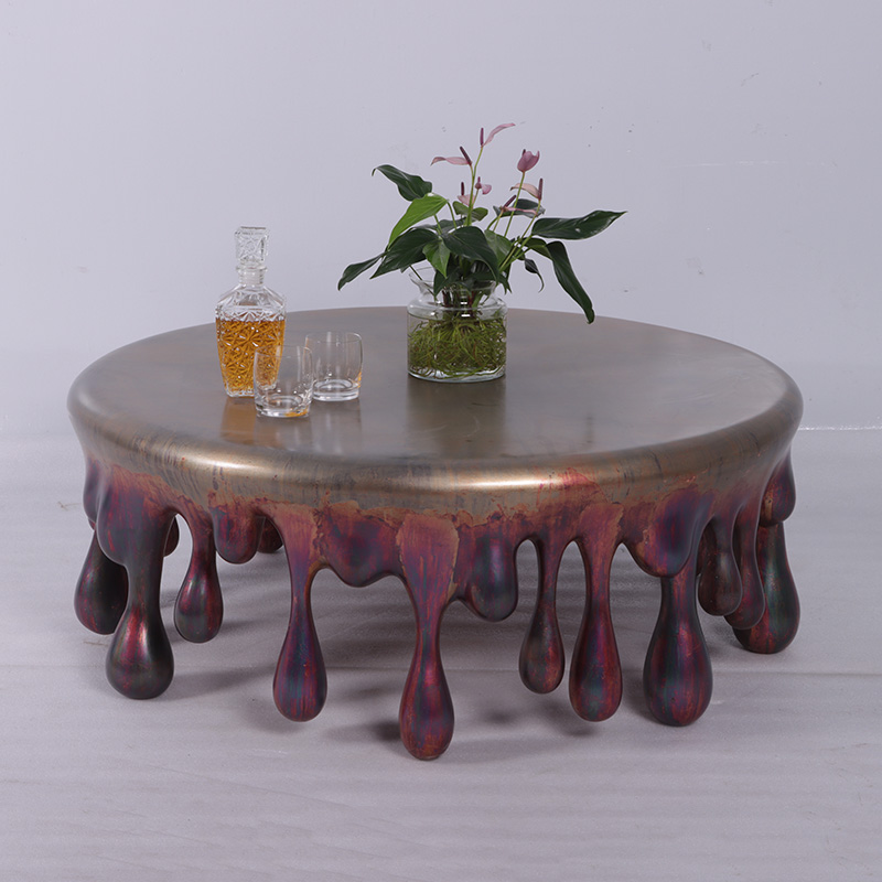 Drip Coffee Table Round 43″ Dia. OXC02