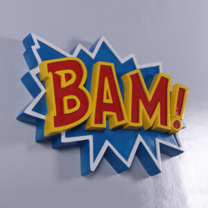 Bam Wall Art
