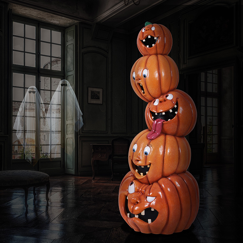 Crazy Pumpkins Stack 6ft.