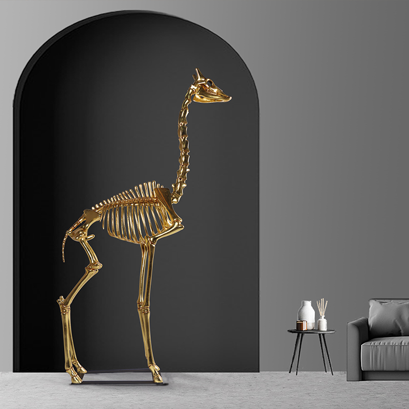 Giraffe Skeleton 8ft GL