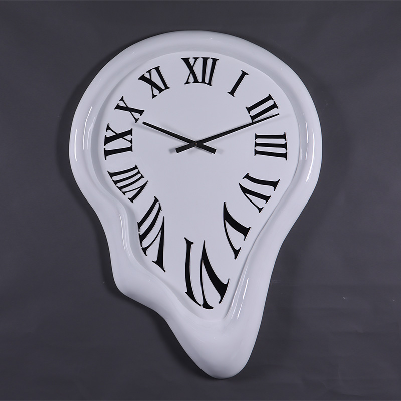 Dali Wall Clock GelCoatWhite