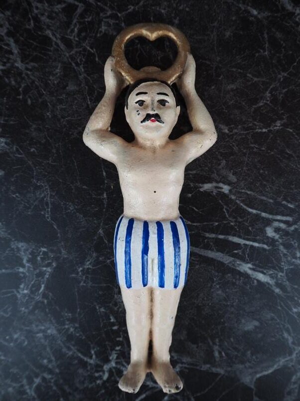 Man to dive Bottle Opener blue