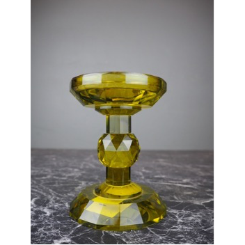 Tall candle holder olive S