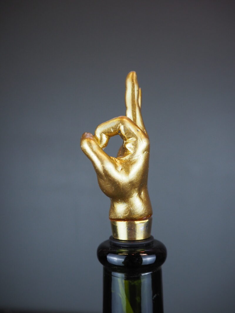 OK bottle stopper gold