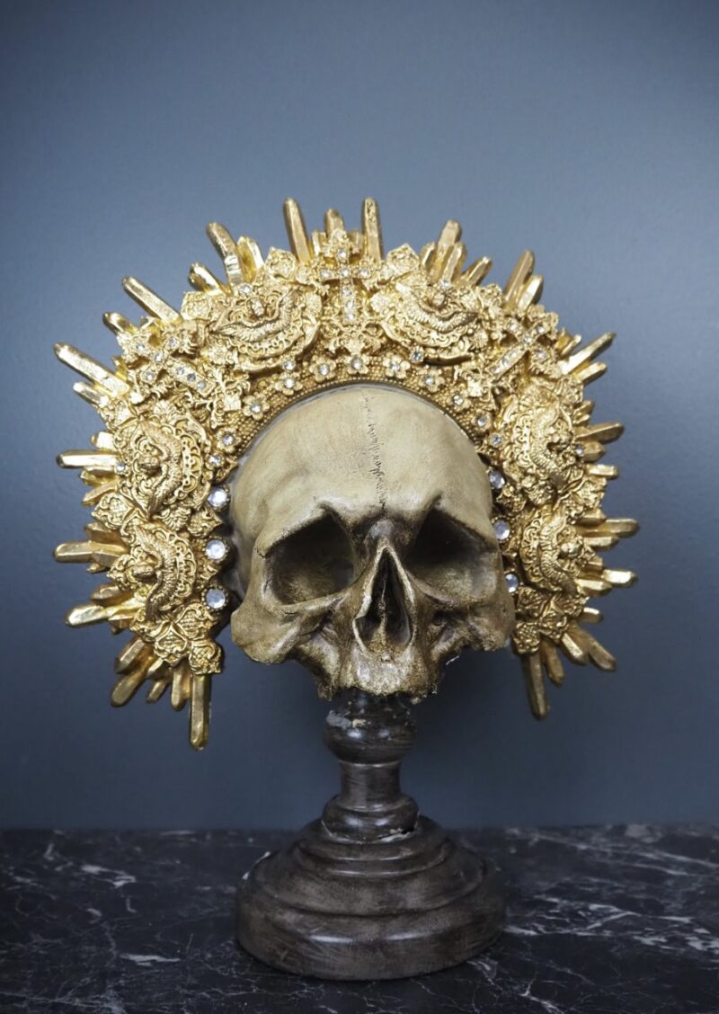 Skull w crown